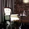 fotel do salonu tekstylny fotel klasyczny design tapicerka Podgląd zdjęcia produktu 4