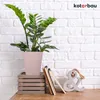 KOTARBAU® Pot de fleurs Rose Céramique émaillée ⌀ 12 cm Voir les images du produit 2