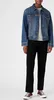 Wrangler Herren Classic Jeansjacke Jacket Mid Stone, Produktbild-Vorschau 2