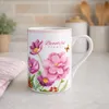 Porzellantasse 320 ml mit Wildblumen und Schmetterling – Produktbild-Vorschau 4