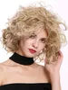 WIG ME UP Perücke Wild Lockig Blond Mix Kurz Produktbild-Vorschau 2
