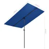 vidaXL Ombrellone con palo in alluminio 2x1,5 m azzurro Anteprima dell’immagine prodotto 13