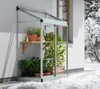 Palram - Canopia Kunststoff Aluminium Anlehngewächshaus Produktbild-Vorschau 5