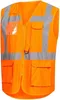 Warnweste 7118 Gre M neonorange EN ISO 13688/EN ISO Produktbild-Vorschau 1