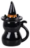 Halloween Tasse Schwarze Katze mit Deckel – Keramik Produktbild-Vorschau 5