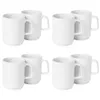 8er Set Kaffee Tasse 0,3 l Porzellan Kaffeetasse Tassen Produktbild-Vorschau 1