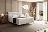 ALTDECOR  Boxspringbett mit Schwarz Füßen, Matratze und Produktbild-Vorschau 4