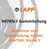 Lapp 10 Meter 1600119 H07RN-F 3x4 mm² Gummileitung flexibel Produktbild-Vorschau 3