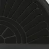 Fußmatte halbrund Tivoli 60x90 cm Schwarz – für Innen & Produktbild-Vorschau 8