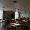 Interior of a restaurant with tables set for dining. Podgląd zdjęcia produktu
