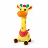 Jirafa de peluche interactiva con música, funciones de Vista previa de la imagen del producto 1