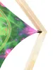 PSYWORK Schwarzlicht Segel Elasthan | Dreieck Crystal Clear Produktbild-Vorschau 5