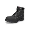 Dockers by Gerli Herren Leder Stiefel Schwarz Voir les images du produit 2