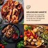 Barbecue électrique - Klarstein grillmeile 4400 - 2x2200w Voir les images du produit 4