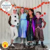 2dílný karnevalový kostým šaty + plášť vel.128 - Frozen Náhled obrázku produktu 8