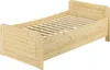 Seniorenbett extra hoch 100x220 Einzelbett Holzbett Gäste Produktbild-Vorschau 1