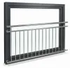 Mucola Balkongeländer SilberFranzösischer Balkon Produktbild-Vorschau 1