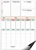 Agenda magnetica da frigorifero - calendario, lavagna + Anteprima dell’immagine prodotto 4