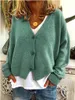ASKSA Damen Strickpulli Lose Lässige Strickjacken Produktbild-Vorschau 2