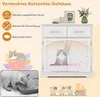 COSTWAY Katzenschrank für Katzentoilette, Katzenklo Schrank Produktbild-Vorschau 7