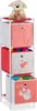Étagère pour enfants Relaxdays avec 3 bacs, jouets, filles, Voir les images du produit 1