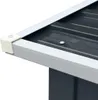vidaXL Sklad palivového dreva Pozinkovaná oceľ 172x91x154 Náhľad obrázku produktu 5