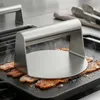 Arendo Burgerpresse Edelstahl, für Smash Burger, Burger Produktbild-Vorschau 6