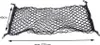 A black cargo net with measurement indicators. Voir les images du produit