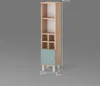 Midischrank Livinity Fucino Grün 30 x 130.6 cm kleine Tür, Produktbild-Vorschau 3