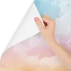 Muralo in tessuto non tessuto fotomurale colorato NUVOLE Anteprima dell’immagine prodotto 5