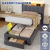 STILVORA Polsterbett 90x190cm Jugendbett Mit USB-Anschluss Produktbild-Vorschau 4