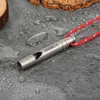 TOMSHOO Ultralekki tytanowy gwizdek ratunkowy z kablem Podgląd zdjęcia produktu 8