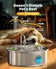 oneisall Wasserbrunnen für Hunde, 7 L, leiser Hundebrunnen, Produktbild-Vorschau 3