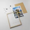 Gerahmtes Poster - Rahmen in heller Eiche - See Landschaft Produktbild-Vorschau 4
