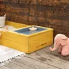 MUDDY BUDDY® Sandkasten „Space Saver“ ocker Produktbild-Vorschau 3