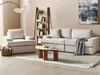 BELIANI Sofa Set 2-Teilig Hellbeige Stoffbezug 3-Sitzer Produktbild-Vorschau 2
