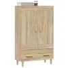 vidaXL Deska barowa dąb sonoma 70x31x115 cm materiał Podgląd zdjęcia produktu 5