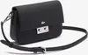 A black Lacoste crossbody bag is shown against a white background. Anteprima dell’immagine prodotto
