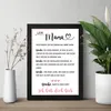 Danke Liebe Mama Poster Danksagung DIN A4 Kunstdruck Produktbild-Vorschau 3