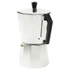 A silver Moka pot on a white background. Podgląd zdjęcia produktu