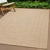 Design Teppich ZIZUR 80x250 cm Jute-Optik Indoor und Produktbild-Vorschau 1