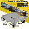 Izrielar Rangierhilfe 4 Stück mit mit Stahlrollen, Produktbild-Vorschau 2