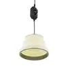 Lampe suspendue LED pliable silicone blanc Ø15cm Voir les images du produit 8