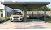 Aluminium-Doppelcarport Konsta Flachdach Stahlplatten Produktbild-Vorschau 1
