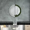Ø70cm Spiegel - Glasrahmen mit Aufdruck - Wandspiegel Produktbild-Vorschau 6