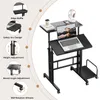 Iropro Bureau assis-debout réglable en hauteur, table Voir les images du produit 7