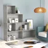 Libreria/divisorio grigio cemento 155x24x160 cm materiale a Anteprima dell’immagine prodotto 14