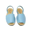 Avarcas Minorquine Sandalen, Uni, Naturleder, Himmelblau, Produktbild-Vorschau 3