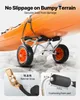 VEVOR carrello per kayak, 113 kg, carrello pieghevole per Anteprima dell’immagine prodotto 4