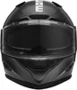 Casco moto MOMO HORNET (MONO Nero Opaco / Argento) L Anteprima dell’immagine prodotto 2